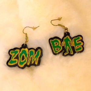 Spooky Zombie Earrings